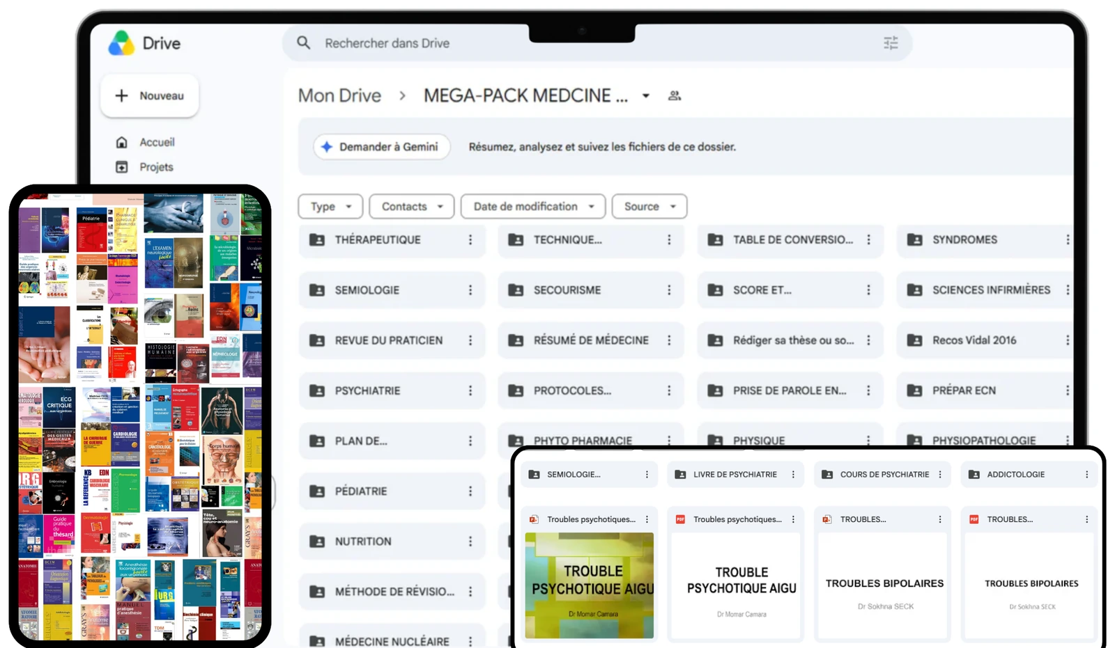 Aperçu — Mega-Pack Médecine Facile