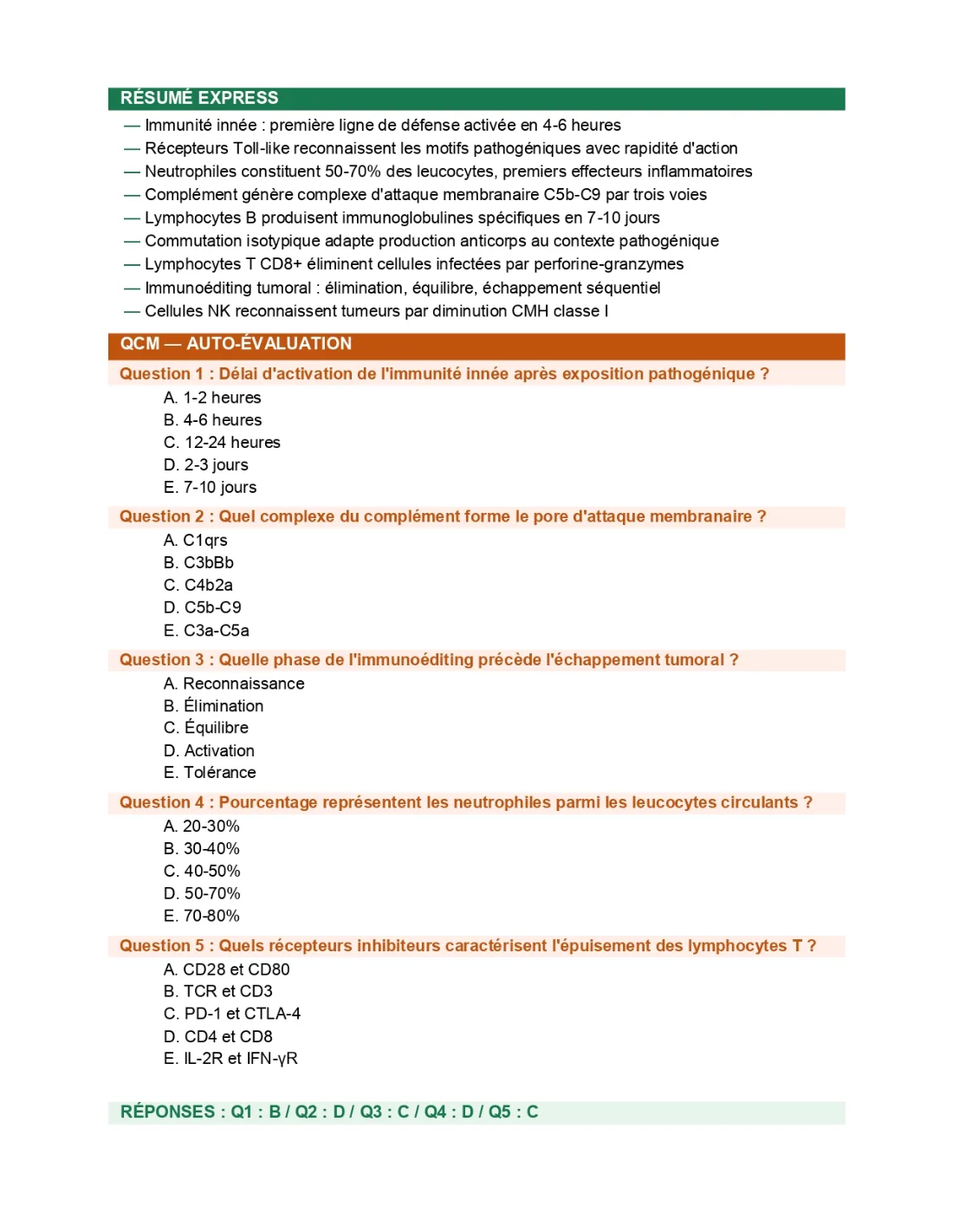 Pharmacie FMPR — Internat & Résidanat — page 10